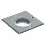 Incasso calpestabile DRIVE in acciaio inox quadrato