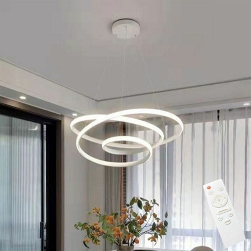 lampadario led bianco