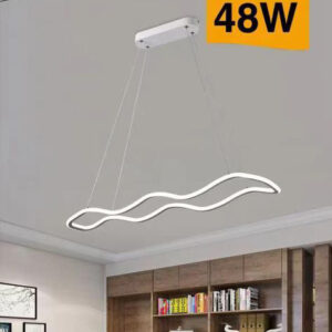 lampadario led moderno bianco